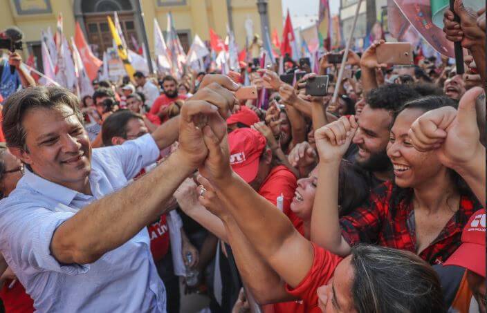Você está visualizando atualmente Haddad grava apoio a Vanessa e fará ato político em Manaus