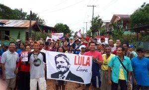 Leia mais sobre o artigo Vanessa recebe apoio de indígenas e trabalhadores do Alto Solimões
