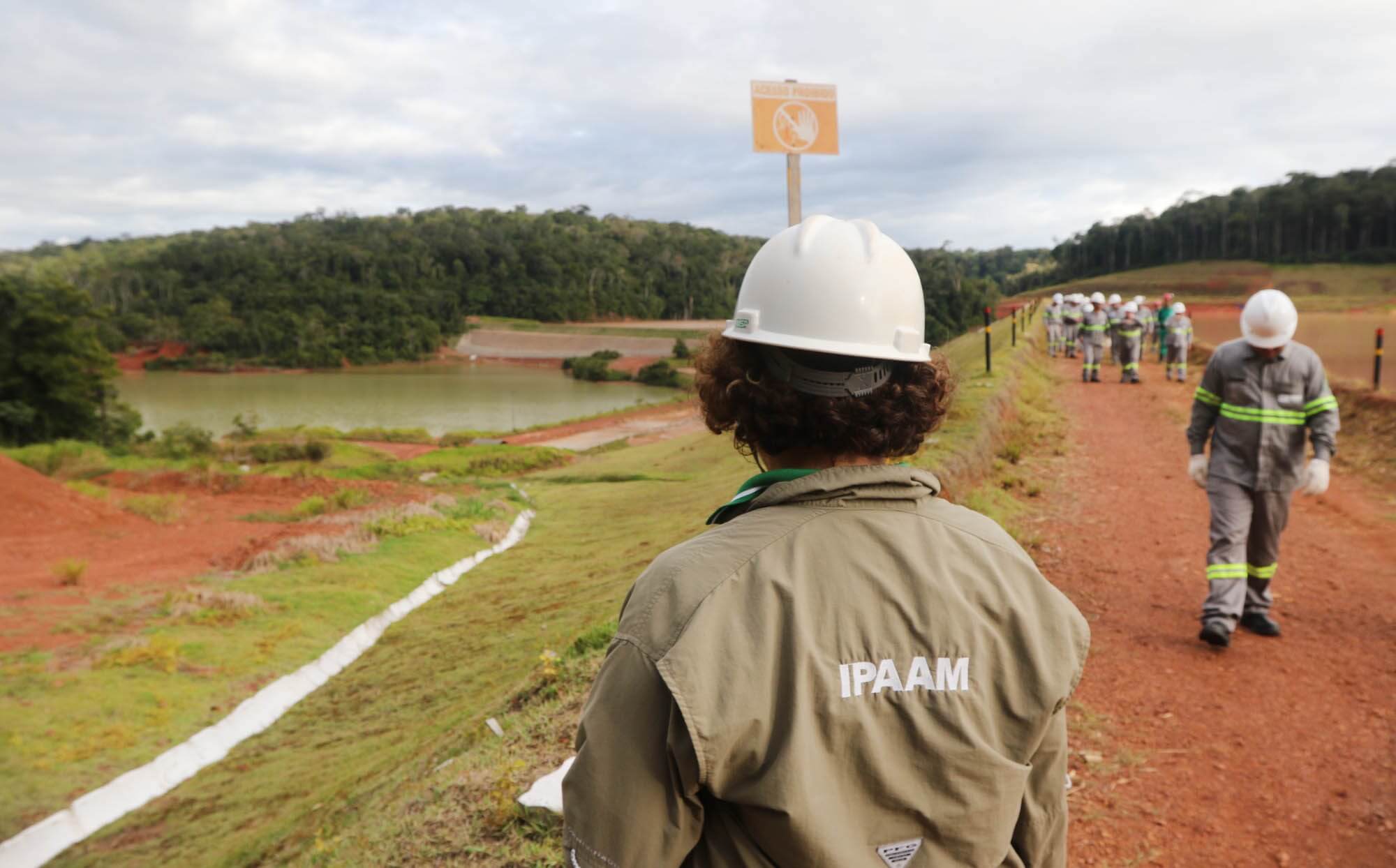 Você está visualizando atualmente Comitiva de órgãos ambientais e de controle fiscaliza barragens de mineração no Amazonas