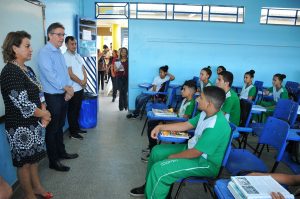 Read more about the article A Seduc quer ampliar programa ‘Escola Segura e Cidadã’ da Polícia Militar