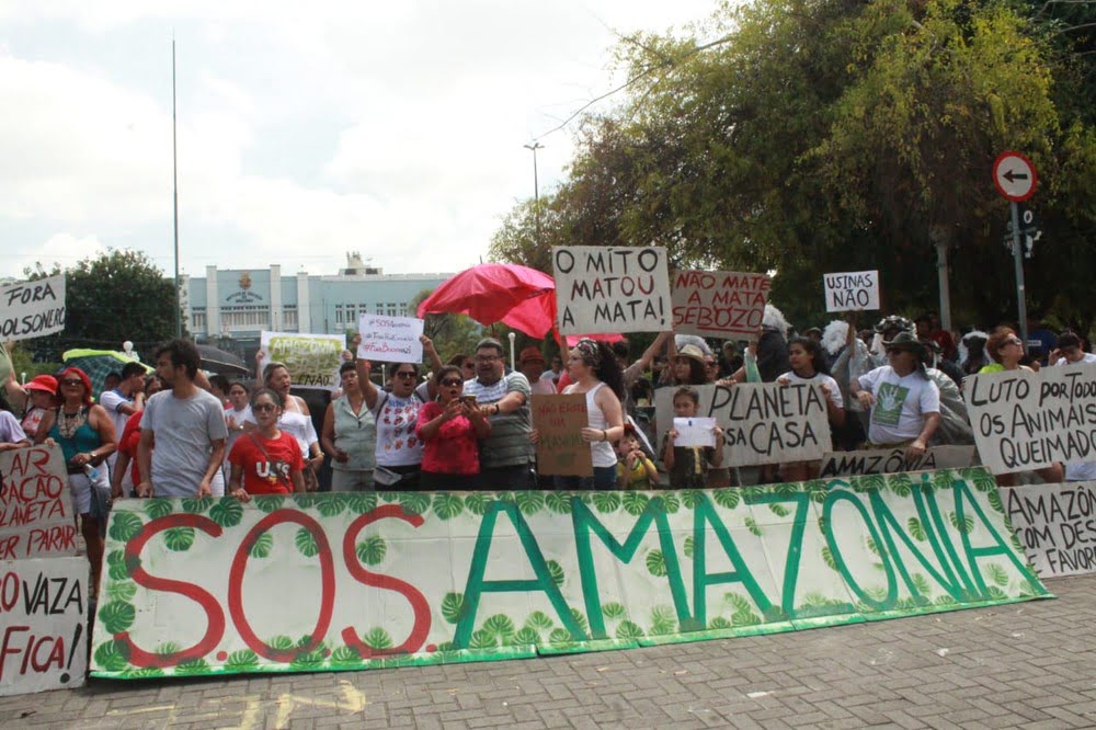 Você está visualizando atualmente Atos em defesa da Amazônia foram registrados pelo menos em 20 cidades brasileiras
