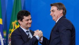 Leia mais sobre o artigo Bolsonaro diz que descartada a possibilidade de desmembrar Moro de Ministério da Justiça
