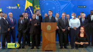 Leia mais sobre o artigo Bolsonaro diz que compromisso de Moro é ‘com seu ego’