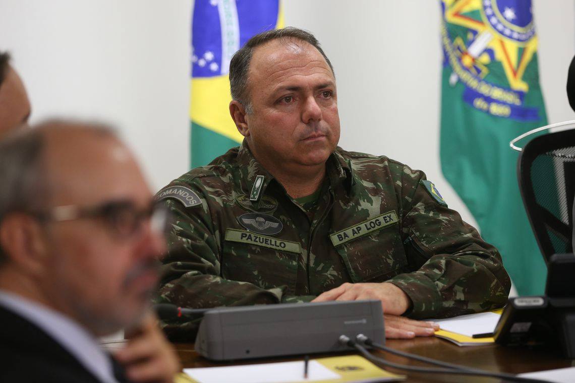 Você está visualizando atualmente General Pazuello é confirmado como braço direito de Teich no Ministério da Saúde