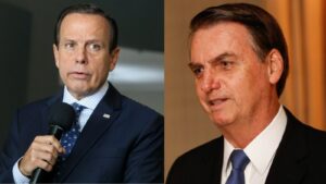 Leia mais sobre o artigo Em reunião, Bolsonaro chamou Doria de ‘bosta’