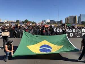 Read more about the article Manifestantes contra e a favor de Bolsonaro realizaram atos em Brasília