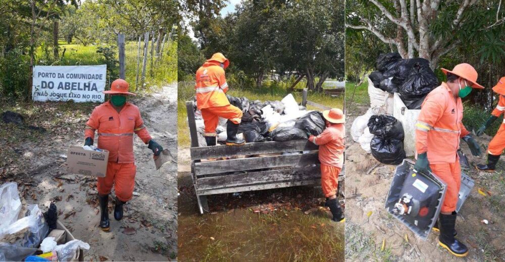 Você está visualizando atualmente Prefeitura de Manaus realiza mutirão de limpeza em 13 comunidades rurais