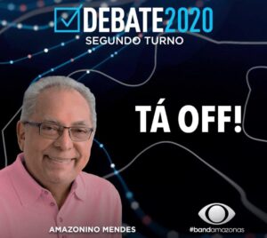 Read more about the article Eleições 2020 | Amazonino desiste de ir ao debate na Band