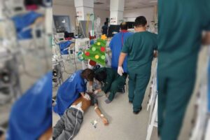 Leia mais sobre o artigo Urgente | Sem leitos disponíveis, paciente é reanimado no chão do Hospital 28 de Agosto