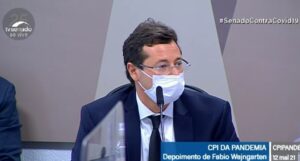 CPI da Pandemia | Fabio Wajngarten não comenta impacto das declarações de Bolsonaro e irrita CPI