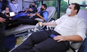 Read more about the article Roberto Cidade faz apelo à população para abastecer banco de sangue do Hemoam