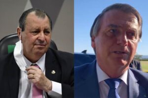 Read more about the article Bolsonaro chama presidente da CPI da Covid, Omar Aziz de “anta amazônica”