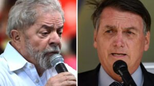 Read more about the article Lula tem 41,3% das intenções de voto e Bolsonaro, 26,6%, diz pesquisa da CNT