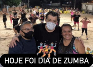 Read more about the article Em pré-campanha, Eduardo Braga dança até zumba
