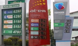 Read more about the article Preço da gasolina sobe para R$ 6,29 em Manaus