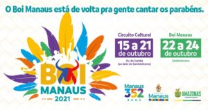Manaus, 352 anos: Aniversário da cidade será comemorado com três dias de festa
