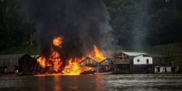 Opinião | PF e Ibama fazem operação contra garimpo no Amazonas e 131 balsas são destruídas