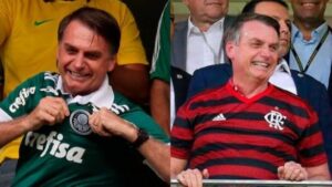 Leia mais sobre o artigo Palmeirense, Bolsonaro torcerá por Flamengo na final da Libertadores