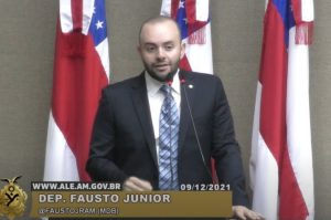 Fausto Jr. aciona procuradoria da Assembleia Legislativa contra Omar Aziz