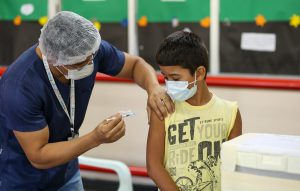 Read more about the article Prefeitura abre novo ponto de vacinação infantil no Studio 5 neste sábado