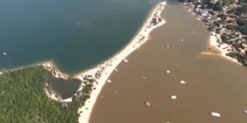 PF investiga mudança na cor do Rio Tapajós