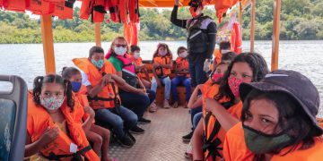 Crianças da zona rural são imunizadas contra a Covid-19 em ação da Prefeitura de Manaus