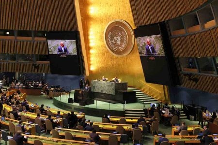 You are currently viewing ONU retoma assembleia emergencial que discute punição à Rússia