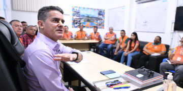 David Almeida desafia equipe da Semulsp a manter Manaus como a mais limpa do Brasil
