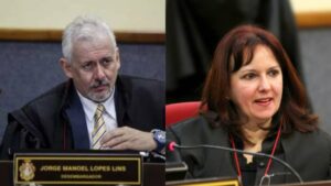 Read more about the article Jorge Lins e Carla Reis são eleitos presidente e vice-presidente do TRE-AM