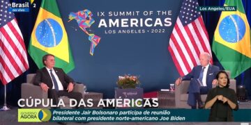 Em reunião com Biden, Bolsonaro pede “eleições limpas, confiáveis e auditáveis” no Brasil