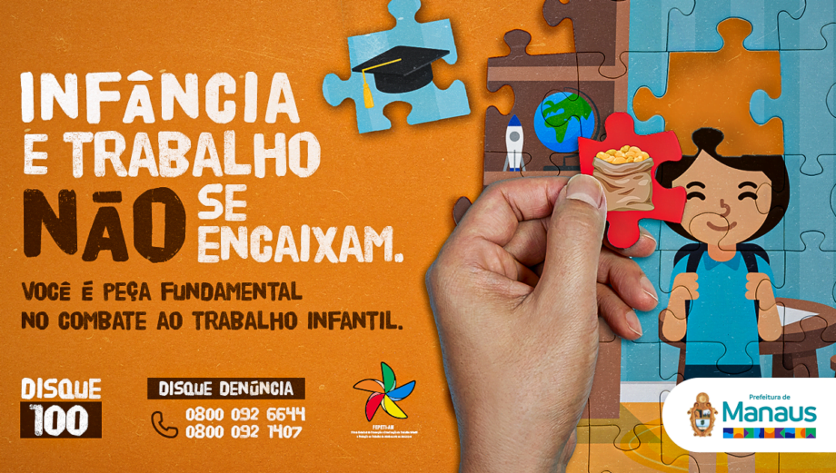 Combate ao Trabalho Infantil - puzzle online