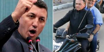 Vereador Sassá quer multa para Bolsonaro e Menezes