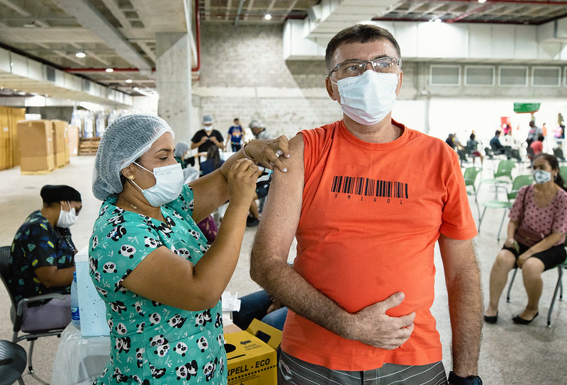 You are currently viewing Vasco Vasques tem movimento intenso no 1º dia de reabertura para vacinação contra a Covid-19