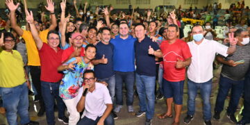 Grande público prestigia lançamento da pré-candidatura de Roberto Cidade a deputado estadual em Humaitá