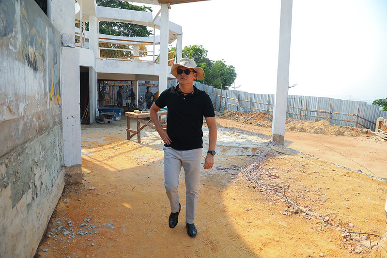 Você está visualizando atualmente David Almeida vistoria obras do ‘Local Casa de Praia’ e indica inauguração para dezembro, no Natal