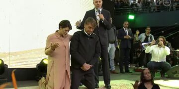 A evangélicos, Bolsonaro diz que função que ocupa é “missão de Deus”