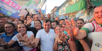Wilson Lima reúne 5 mil pessoas na primeira caminhada de campanha para reeleição
