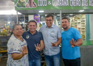 Leia mais sobre o artigo Mais de 30 feiras e mercados de Manaus recebem investimentos de parceria Estado e Prefeitura, destaca Wilson Lima