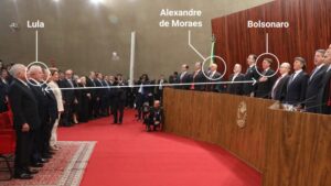 Leia mais sobre o artigo Opinião | Bolsonaro e Lula ficam cara a cara em posse de Alexandre de Moraes no TSE