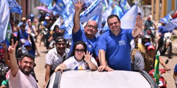 Candidato à reeleição, Roberto Cidade cumpre agenda de campanha nos municípios de Urucurituba e Itapiranga