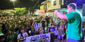 Deputado Pablo entra na reta final de campanha com caminhada, reuniões e comício na zona leste de Manaus