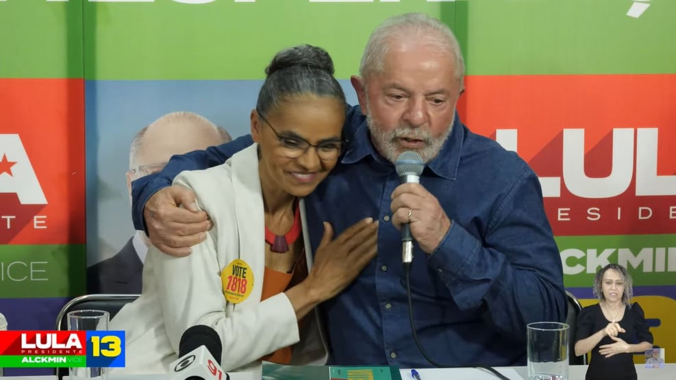 No momento você está vendo Após 14 anos de afastamento, Marina fala em “reencontro” com Lula