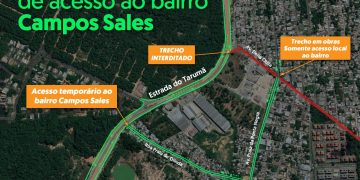 Anel Sul: rua de acesso ao bairro Campos Sales será interditada nesta terça-feira para obra de duplicação