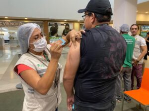 Leia mais sobre o artigo ‘Vacine Já!’: Aplicação de dose de reforço lidera na 2ª edição da campanha de vacinação contra a Covid-19