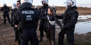 Greta Thunberg é detida na Alemanha