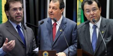 Senado | Omar e Eduardo vão de Pacheco; Plínio indeciso entre Girão e Marinho