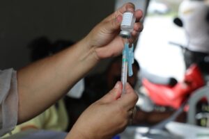 Leia mais sobre o artigo ‘Vacine Já’: Campanha de vacinação contra a Covid-19 retorna a supermercados de Manaus
