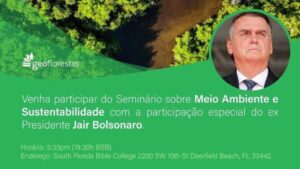 Leia mais sobre o artigo Bolsonaro participará de seminário sobre meio ambiente