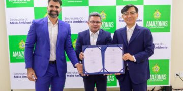 Amazonas firma parceria com Embaixada da Coreia do Sul e anuncia rede de proteção ambiental com novas tecnologias