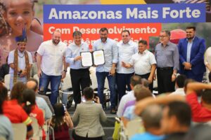 Leia mais sobre o artigo Brasil Sem Fome | Wilson Lima e ministro Wellington Dias formalizam adesão do Amazonas